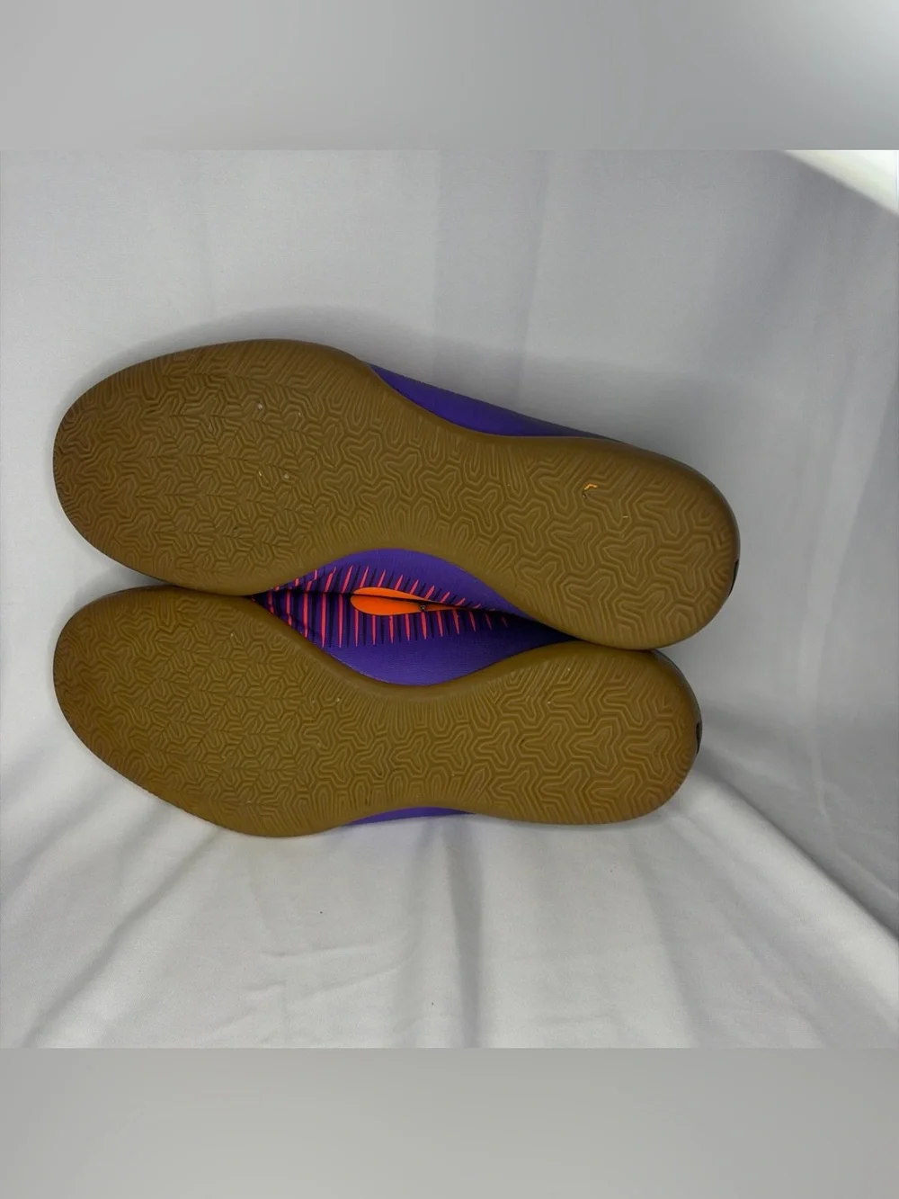 Nike Men’s Purple & Orange Mercurial Indoor Training Shoes